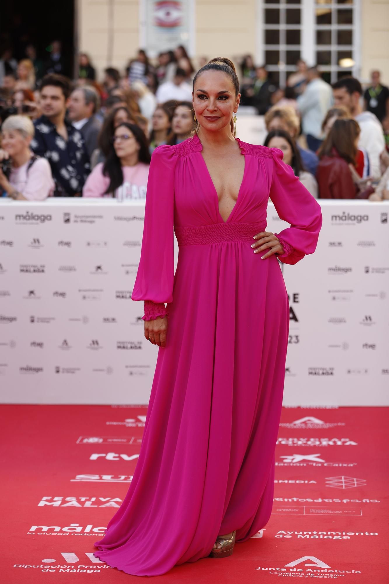 Las imágenes de la alfombra roja de la gala inaugural del 26º Festival de Málaga