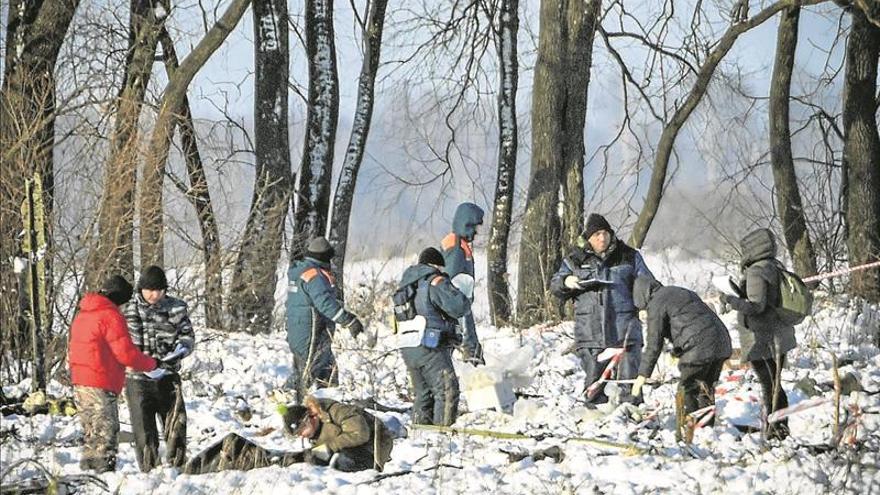 El mal tiempo o un fallo técnico hicieron caer el avión ruso