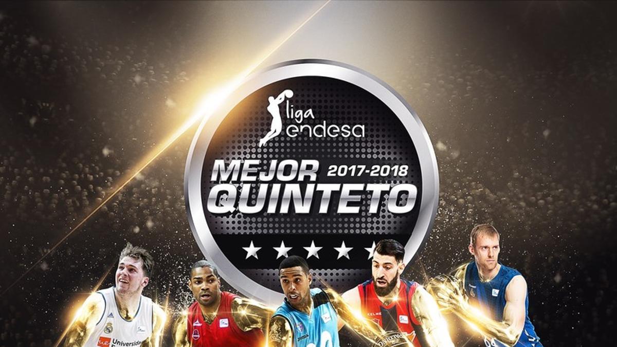 El mejor quinteto de la Liga