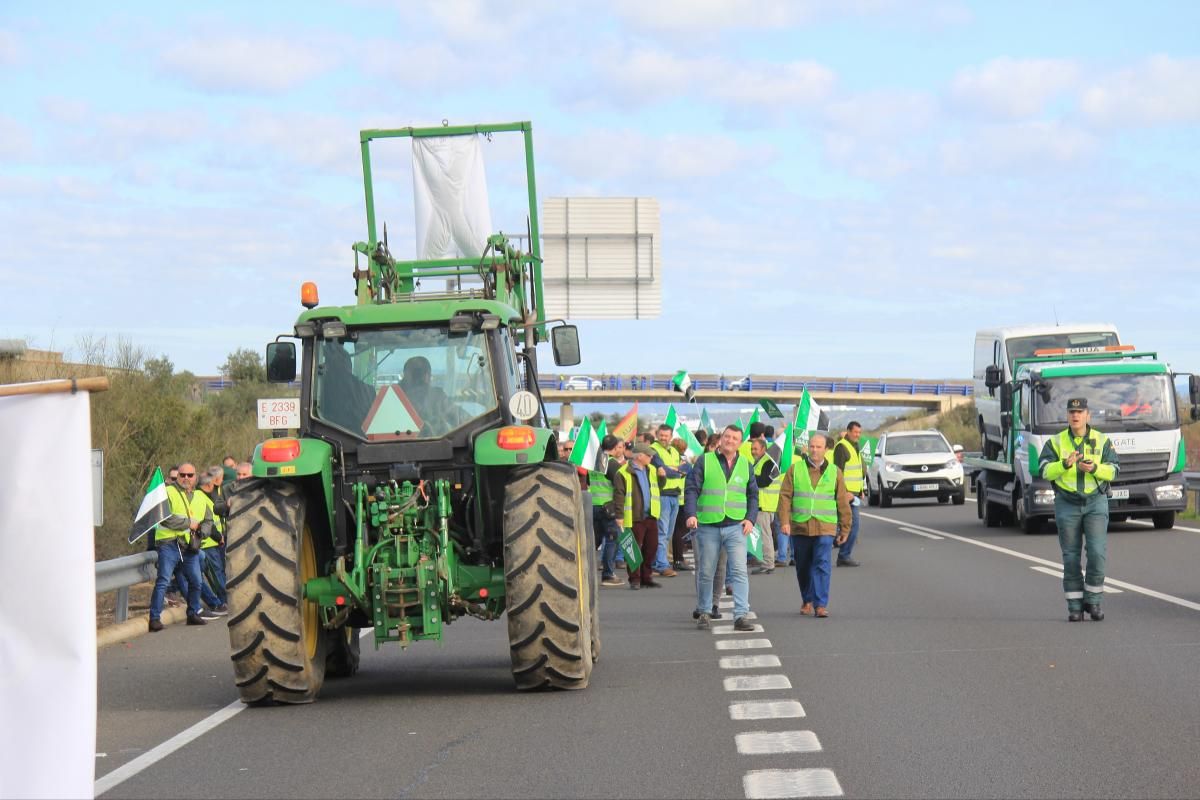 La protesta de los agricultores en imágenes