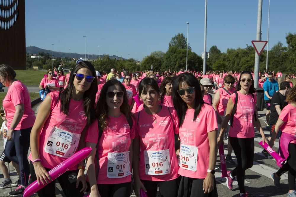 Participantes en la carrera