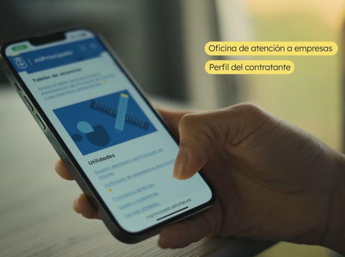 Nuevo canal de comunicación digital miPrincipado.| Cedida a Lne