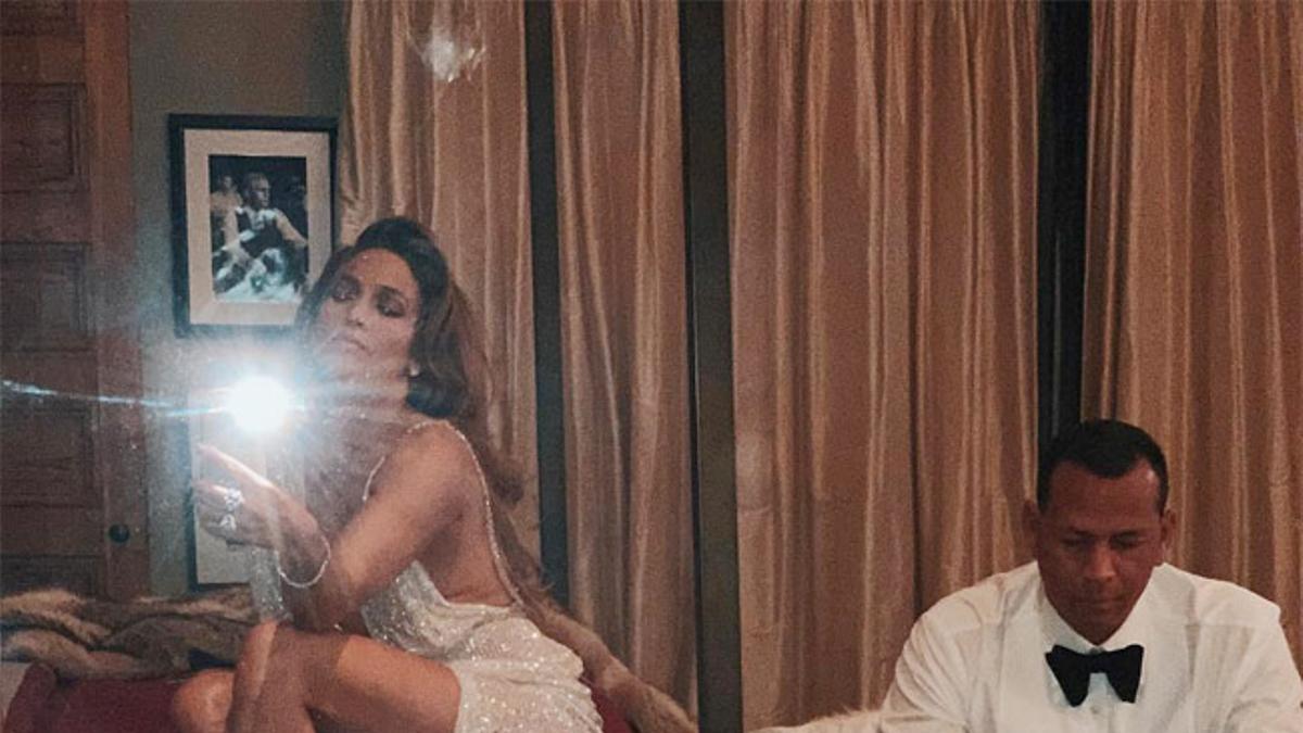 Las fotos más sexys de Jennifer Lopez y Alex Rodriguez tras los Grammys