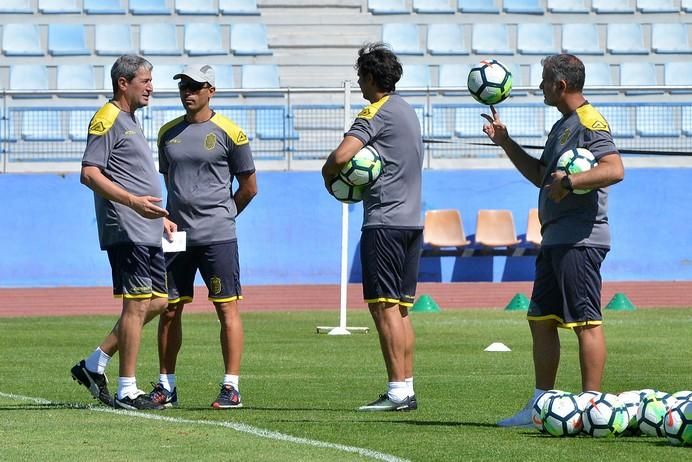 Primer entrenamiento de la UD Las Palmas