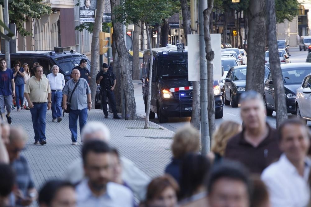 Concentració a Girona