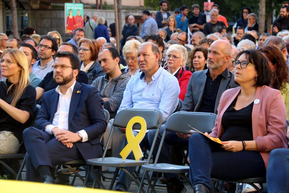 Pere Aragonès a Manresa en l'acte central d'ERC per al 26-M