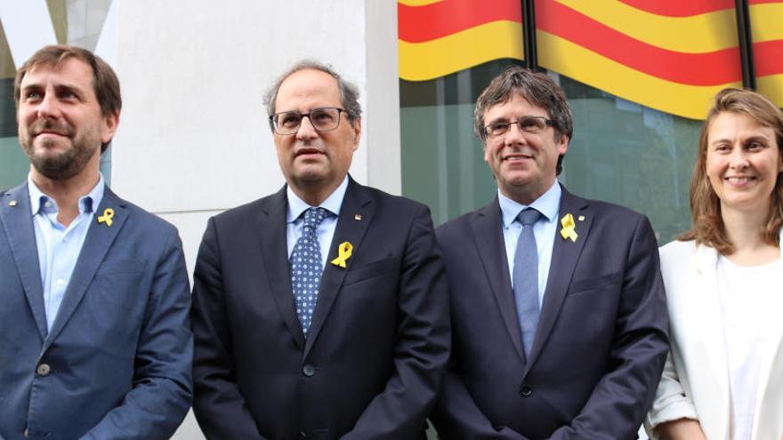 Puigdemont aterra a Brussel·les després de quatre mesos a Alemanya