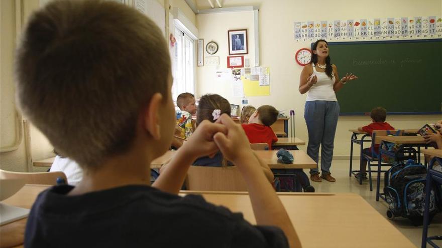 Histórico número de docentes en Andalucía