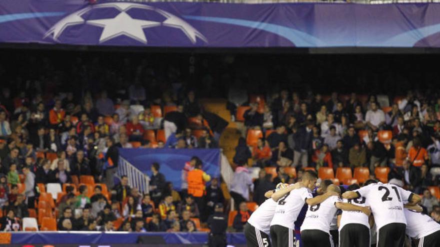 El Valencia se asegura 17 millones de la Champions
