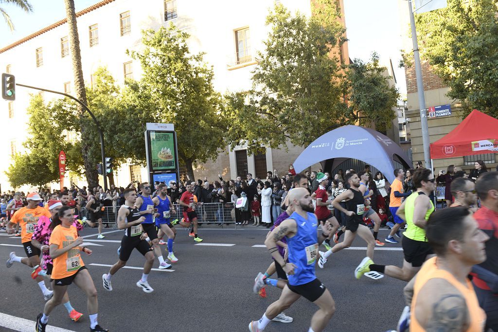 La San Silvestre 2025 en Murcia, en fotografías