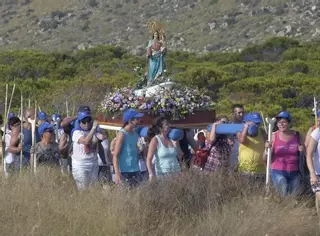 Fervor por la Virgen del Rosario en Santa Pola
