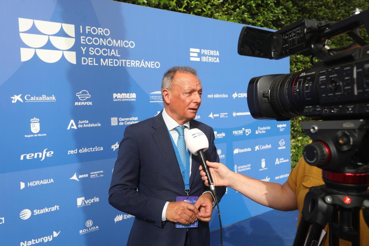 Ambiente en la segunda jornada del Foro del Mediterráneo
