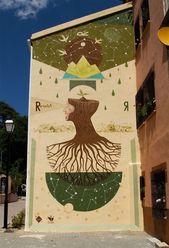 Ruta de arte urbano por los pueblos de Cáceres