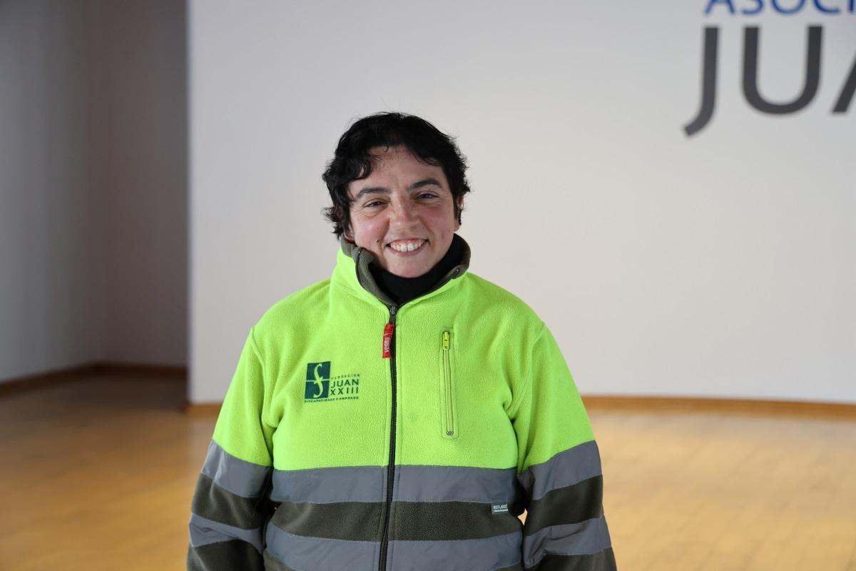 Raquel Olivares, trabajadora de la Fundación Juan XXIII.