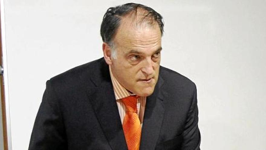 Javier Tebas se muestra firme ante los amaños