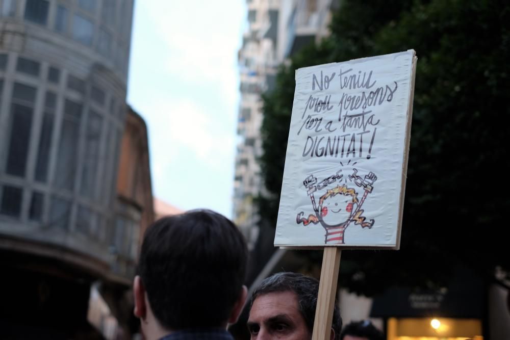 Protest in Palma gegen "politische Festnahmen" in Katalonien