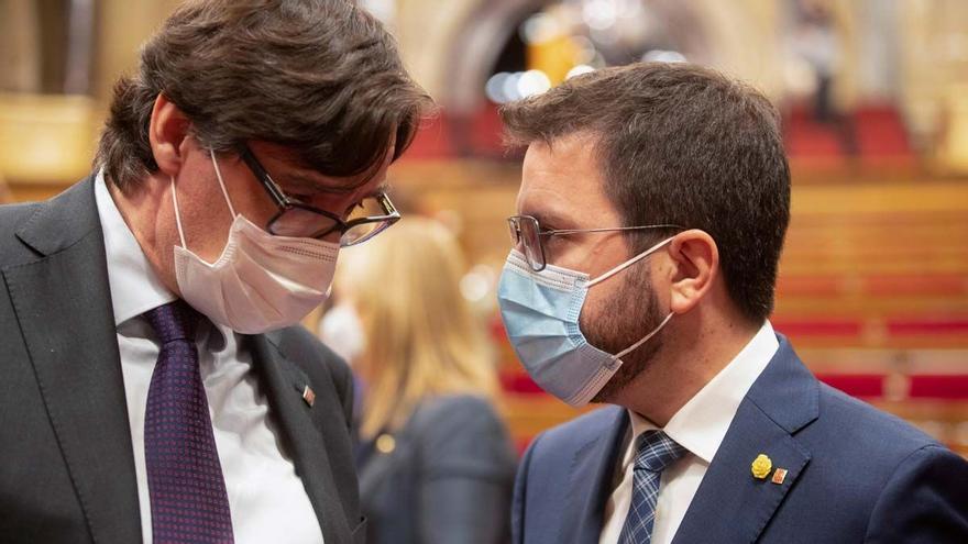 La oposición suspende a Aragonès por la falta de presupuestos y de un plan de choque social - Vimarsana News
