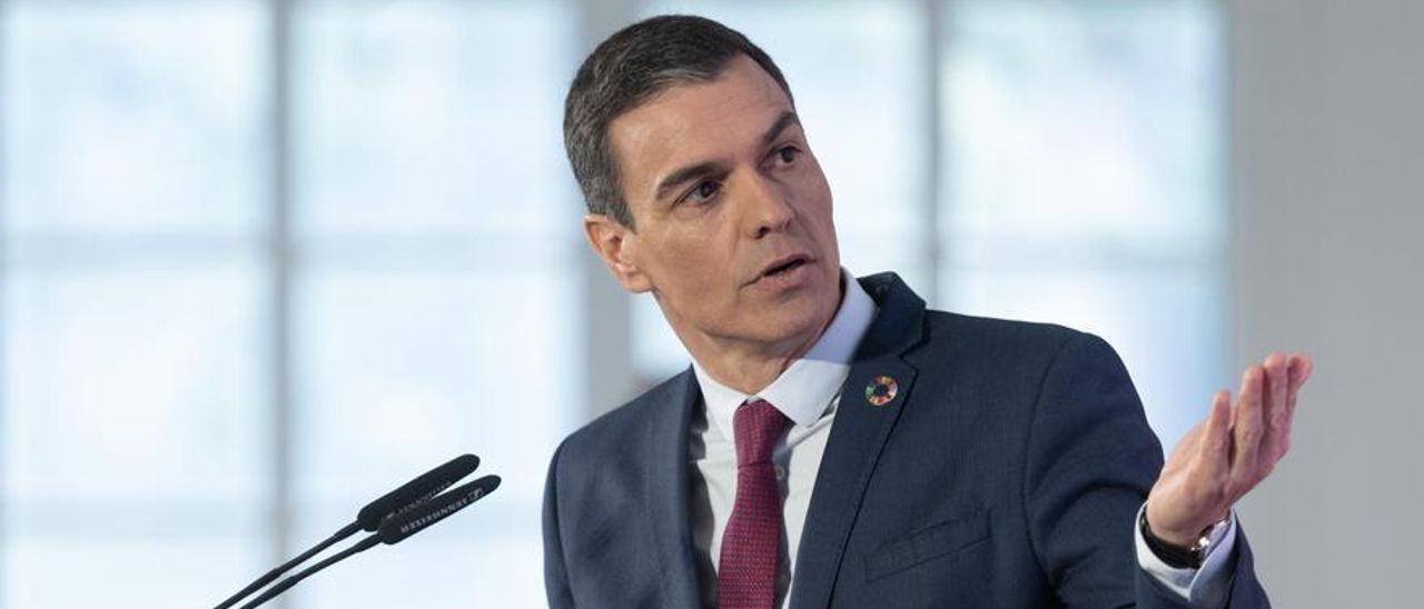 El presidente del Gobierno, Pedro Sánchez.