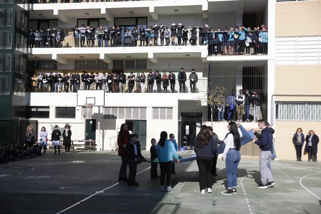 Escolares de Mallorca celebran el día de la Paz