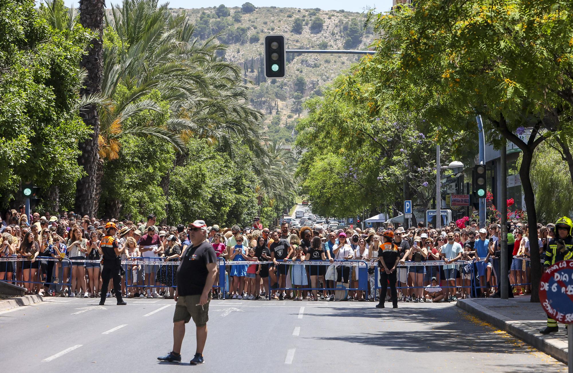 Primera mascletà de las Hogueras 2022