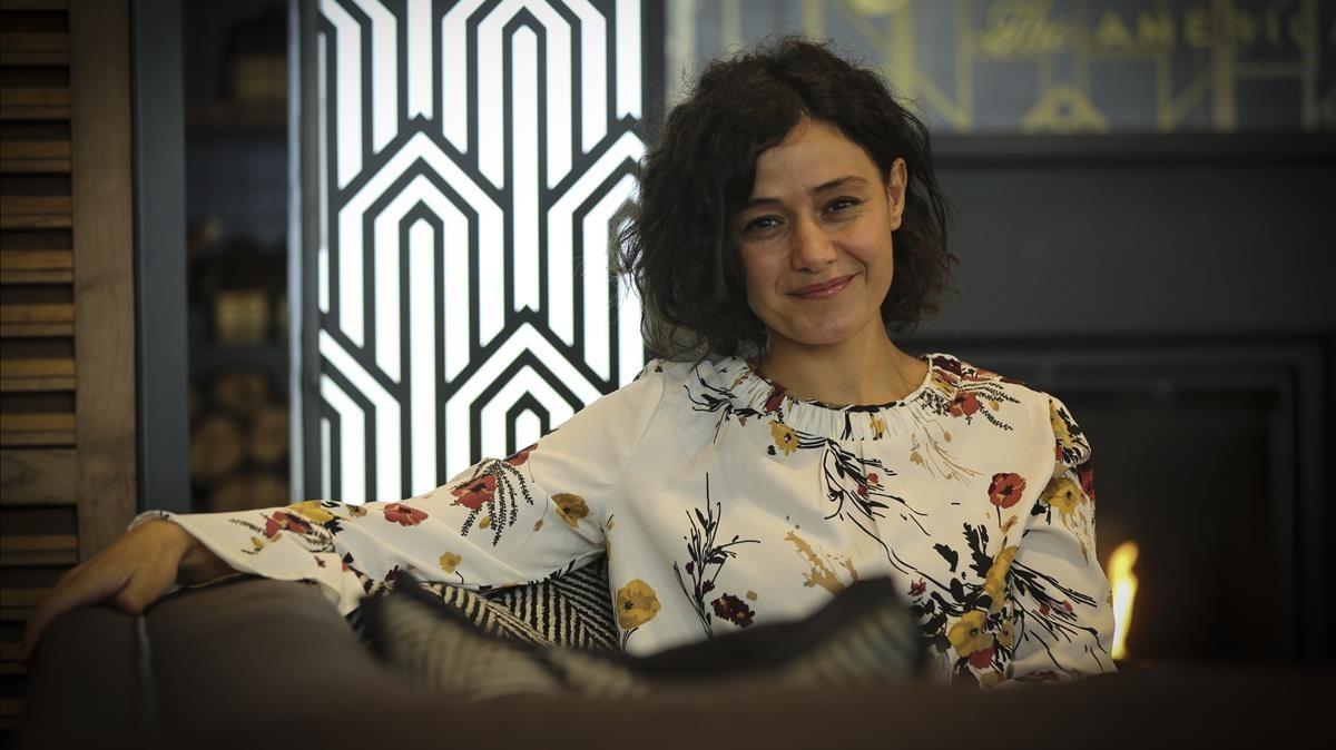 Hana Kanjaa, esta semana en Barcelona. Hana Kanjaa, esta semana en Barcelona.