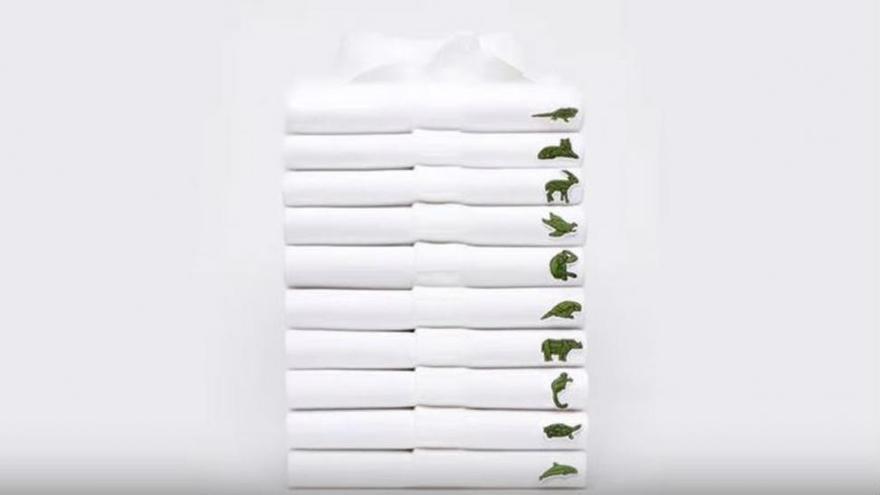 Lacoste reemplaza su cocodrilo por especies en peligro de extinción