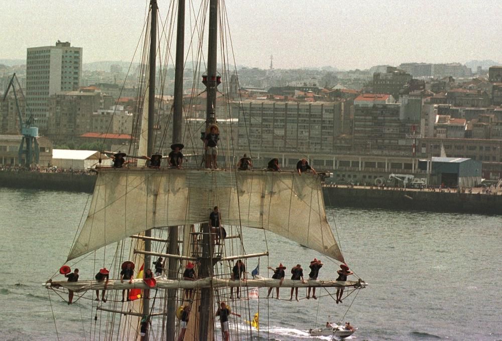 Cutty Sark 1998: el día que la Ría de Vigo se vist