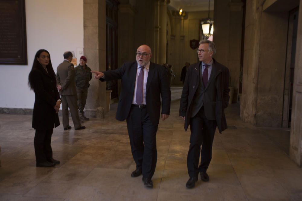 Acto de conmemoración de los 600 años de la Generalitat en el convento de Santo Domingo