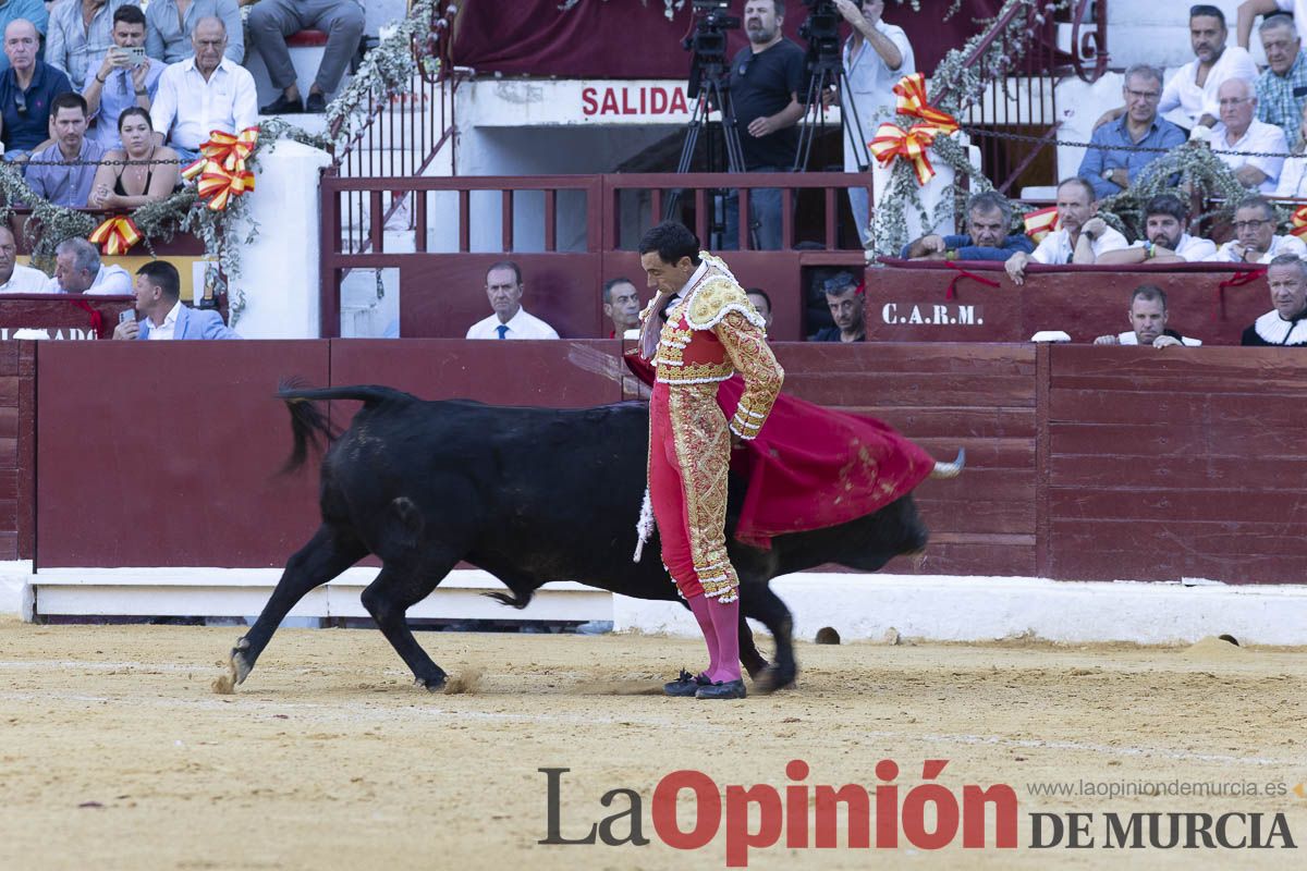 Tercer festejo de la Feria Taurina de Murcia (Talavante, Paco Ureña y Roca Rey), en imágenes