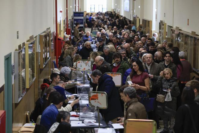Día de elecciones en Aragón