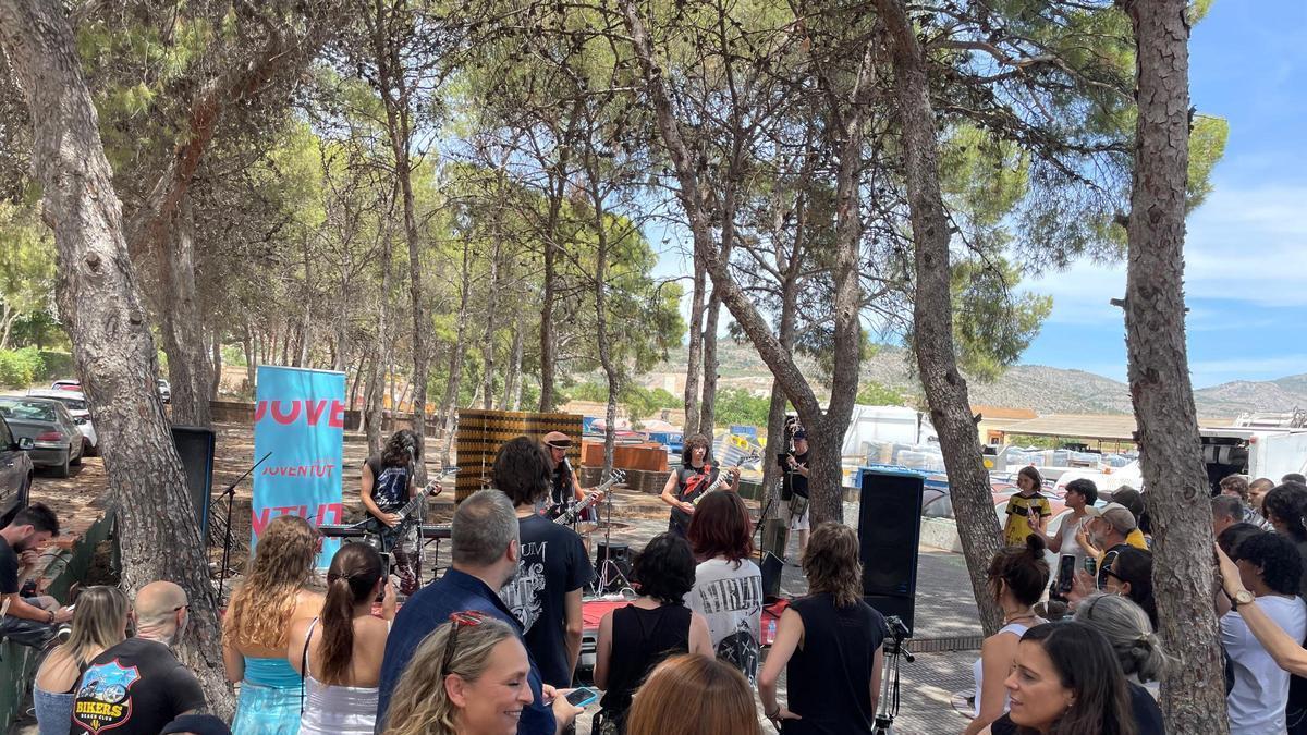 Un momento del festival que se ha celebrado este sábado y al que ha asistido la concejala de Juventud, Ester Giner.