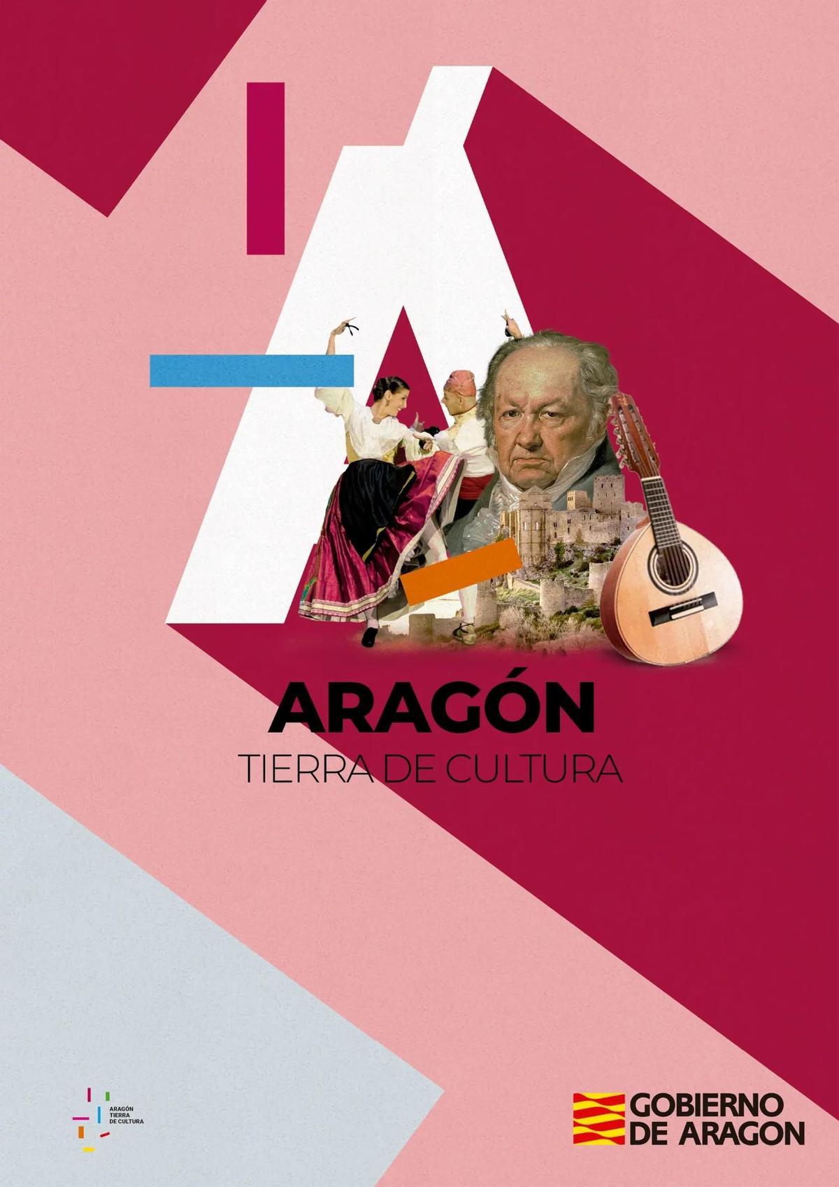 Cartel de 'Aragón, tierra de cultura'