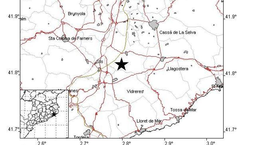 Un petit terratrèmol de magnitud 2,2 sacseja la Selva