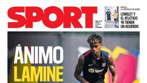 La portada SPORT de hoy, 16 de agosto de 2024