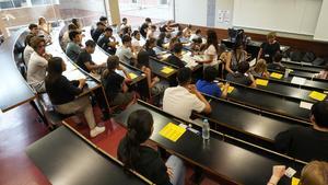 Éxamenes de selectividad en la Universitat Pompeu Fabra