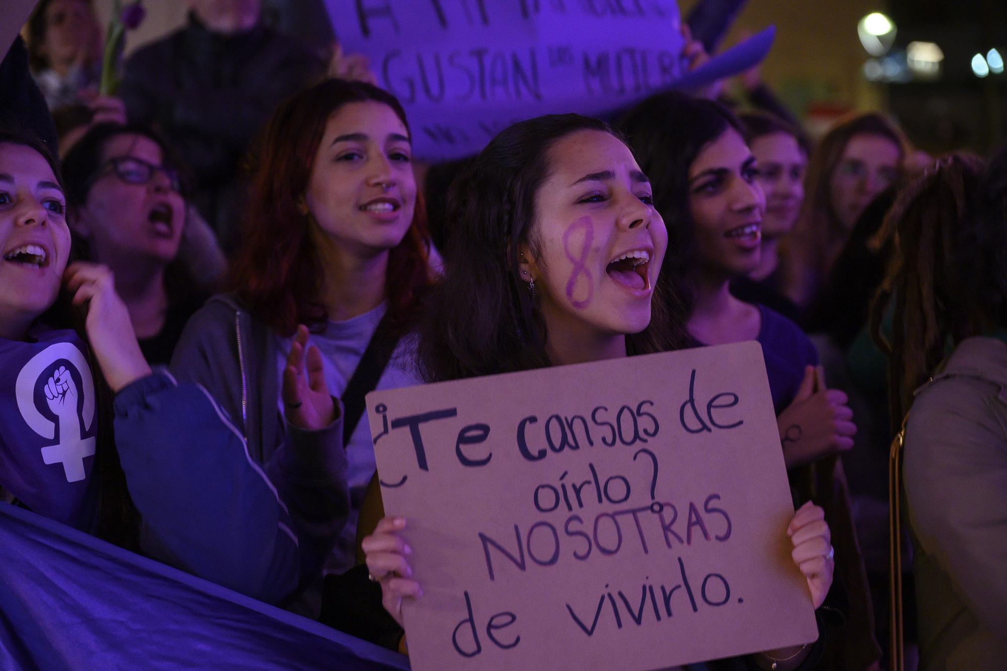Manifestación del 8M en Cartagena