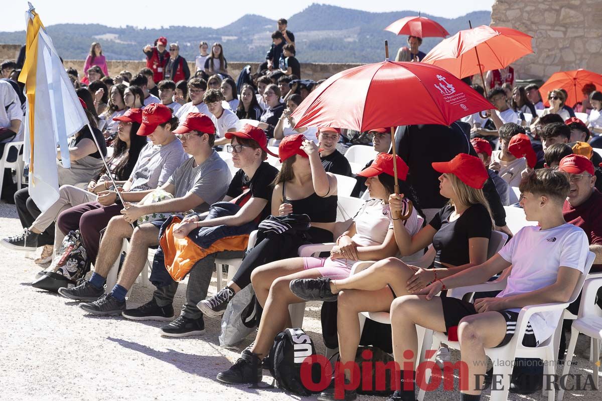 Peregrinación de alumnos de Religión de Secundaria y Bachillerato a Caravaca