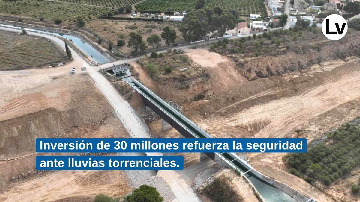 La CHJ blinda el sumistro de agua a València y l'Horta al reconstruir dos acueductos del canal Júcar-Turia