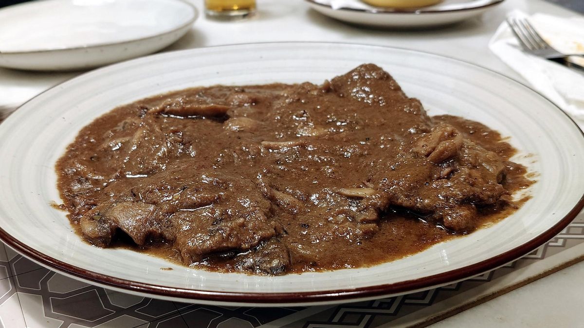 El fricandó canónico de Can Pringa.