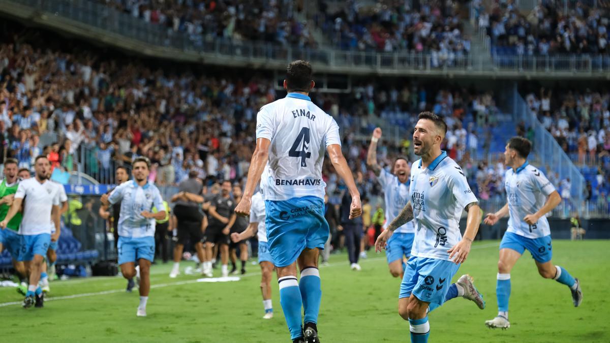Galilea dio el triunfo al Málaga CF frente al Atleti B en el descuento.