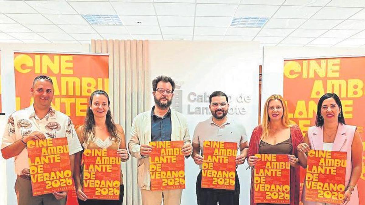 Presentación del cartel del Cine Ambulante de Verano 2026.