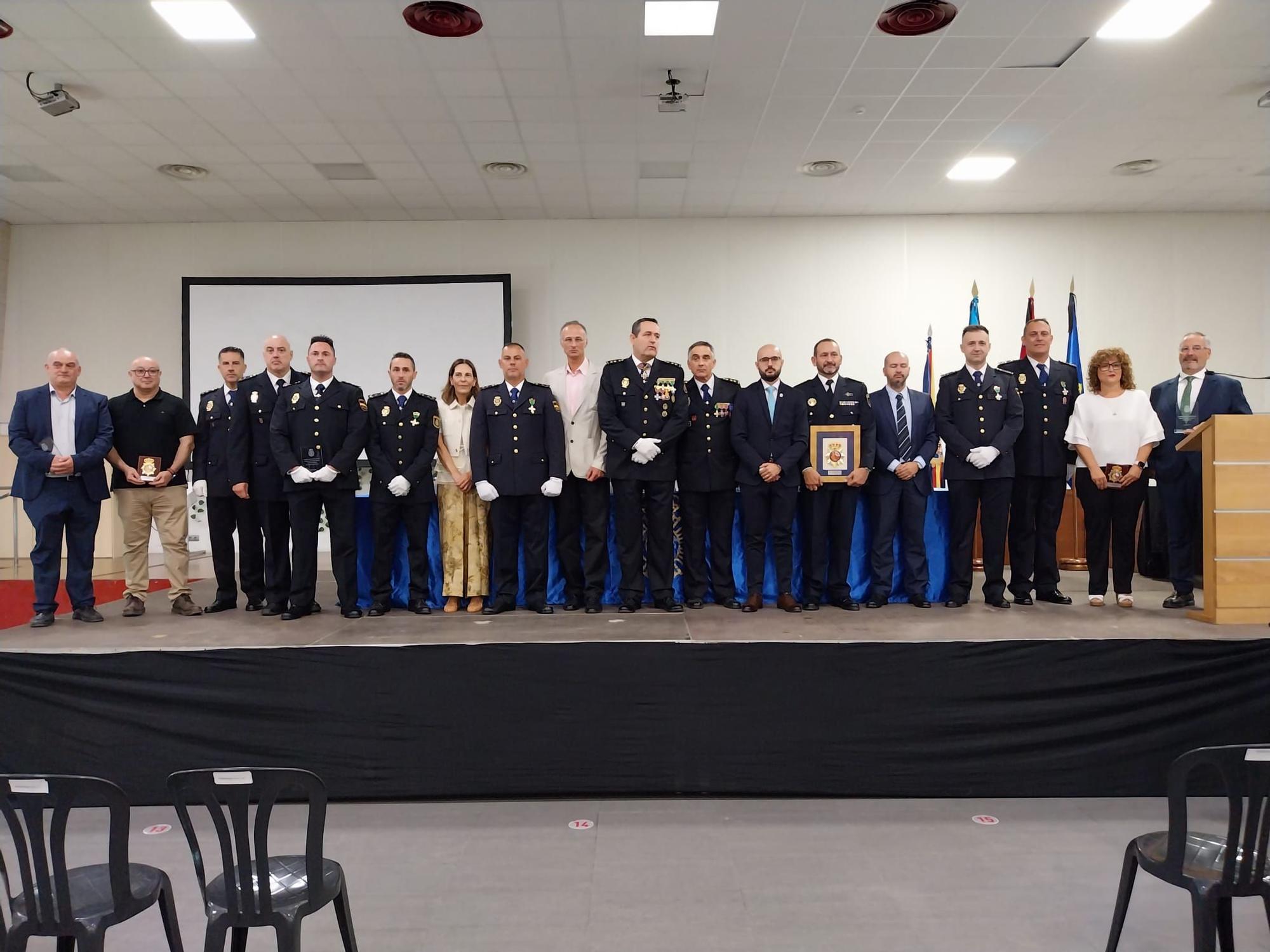 Así ha celebrado la Policía Nacional la fiesta de sus patronos en Algemesí