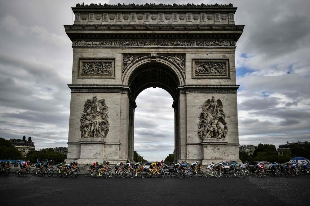 Tour de Francia: La vigésima etapa, en imágenes