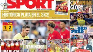 Las portadas de los periódicos deportivos de hoy, martes 6 de agosto