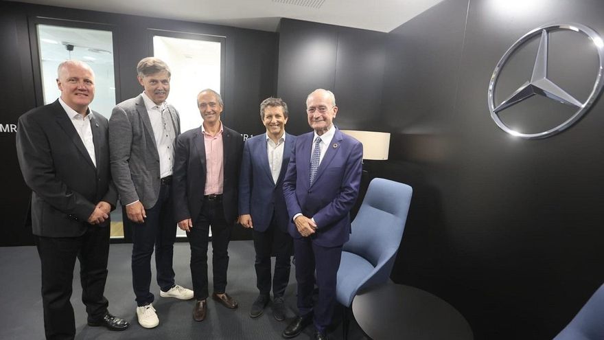 Mercedes-Benz aterriza en calle Larios con su nuevo centro de I+D y señala a Málaga como &quot;el Silicon Valley de Europa&quot;
