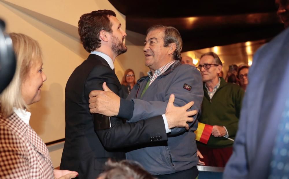 Mitin de Pablo Casado en Oviedo