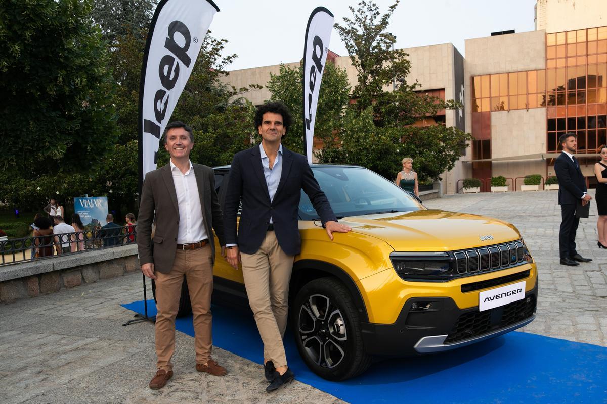 Raul Castillo, responsable de grandes cuentas-automoción, junto a Manuel Pérez Casado, director de Márketing de Jeep España