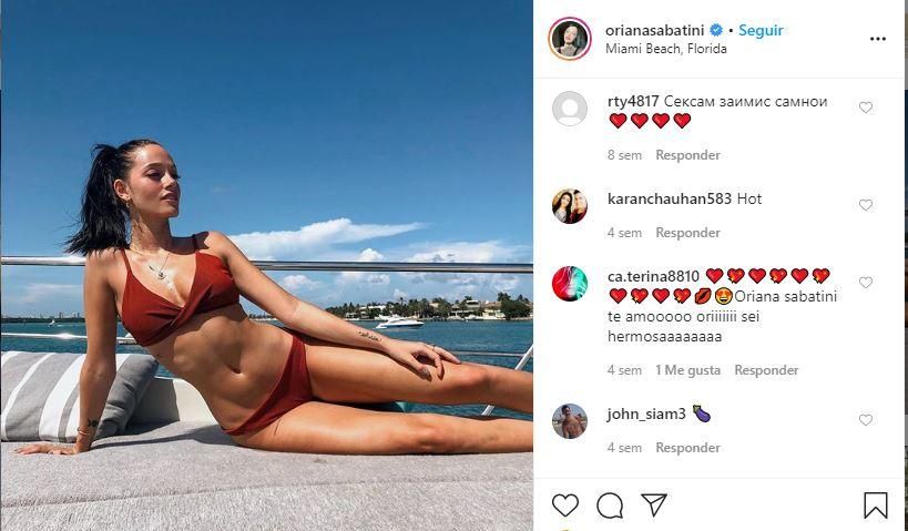 Oriana Sabatini, la novia de Dybala