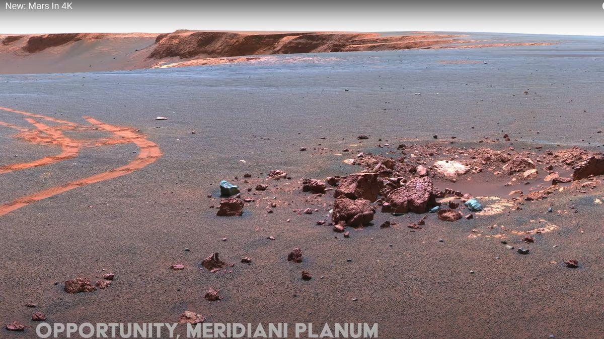 MARTE VIDEO | El Planeta Rojo en 4K desde Perseverance y Curiosity