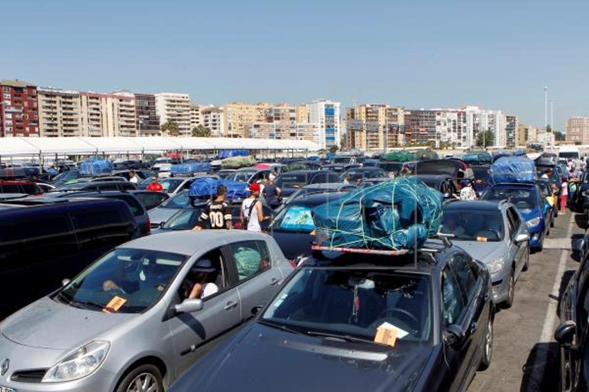 Operación Paso del Estrecho en Algeciras, en junio de 2018.